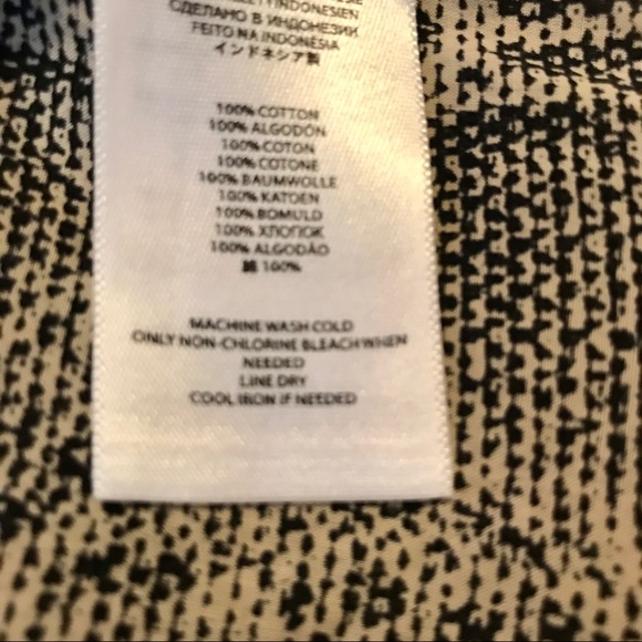 Michael Kors/Vintage-Reptile print short sleeve blouse- Office-Casual-Size Small - Picture 8 of 10